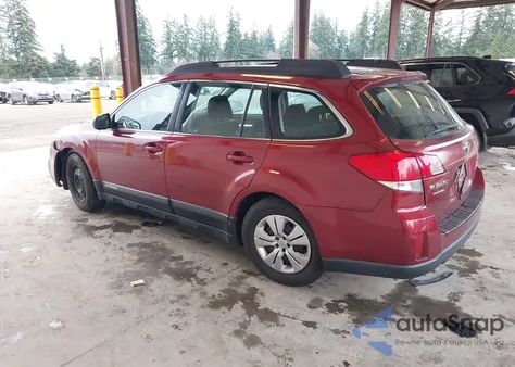 2013 Subaru Outback 2.5I from USA, damaged, VIN 4S4BRBAC6D3248787